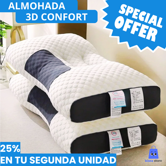 Almohada 3d De Algodón