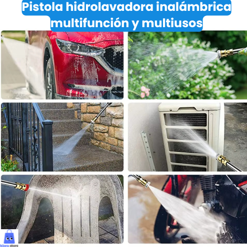 HIDROLAVADORA INALAMBRICA (+) BATERIA GRATIS