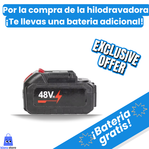 HIDROLAVADORA INALAMBRICA (+) BATERIA GRATIS