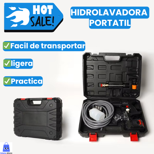 HIDROLAVADORA INALAMBRICA (+) BATERIA GRATIS